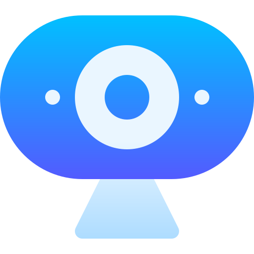 cámara web icono gratis