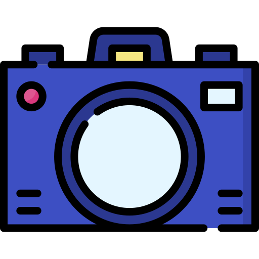 cámara fotográfica icono gratis