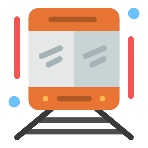 ferrocarril icono gratis