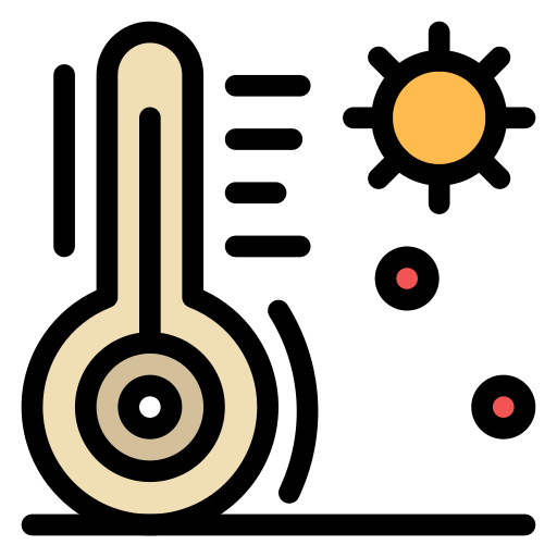 Temperature Generic Outline Color icon