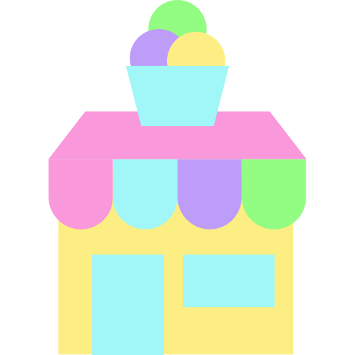 Ice cream shop free icon Ice cream shop free icon