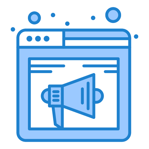 광고하는 무료 아이콘