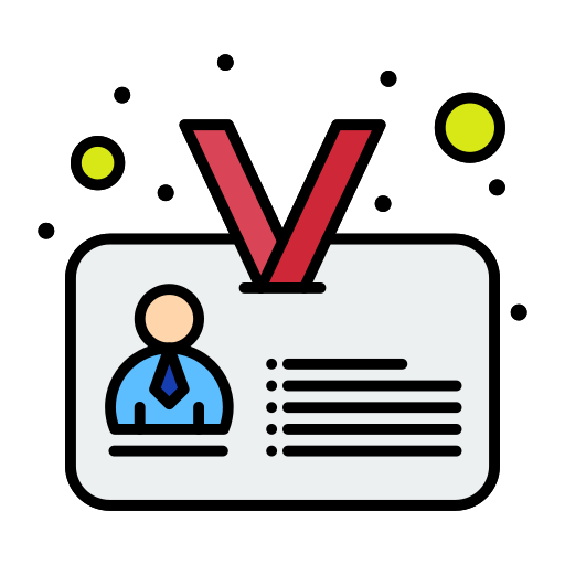 신분증 무료 아이콘