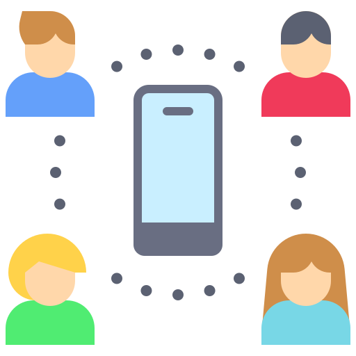 comunicación icono gratis