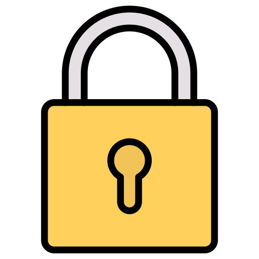 Lock Generic Outline Color icon