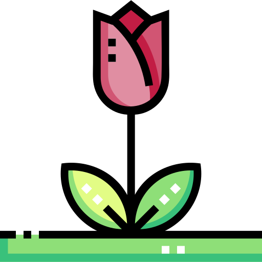 tulipe Icône gratuit tulipe Icône gratuit