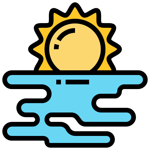 Sunset - free icon