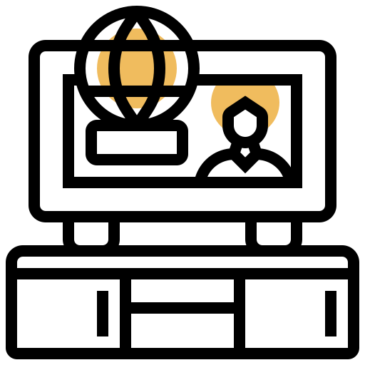 televisión icono gratis