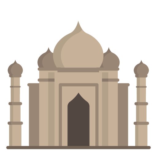 taj mahal icono gratis