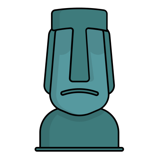 Moai - Iconos gratis de monumentos