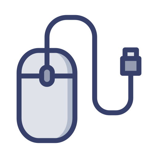 Mouse Generic Outline Color icon