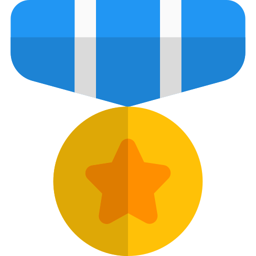 Medal Pixel Perfect Flat Icon