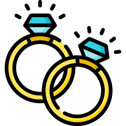 Diamond ring Special Lineal color icon