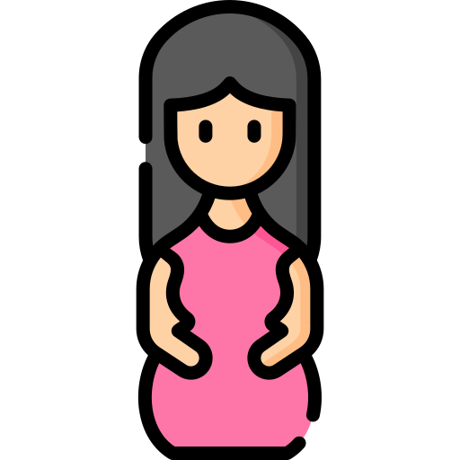 Pregnant Special Lineal color icon