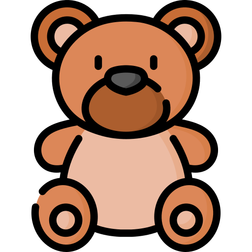 oso de peluche icono gratis