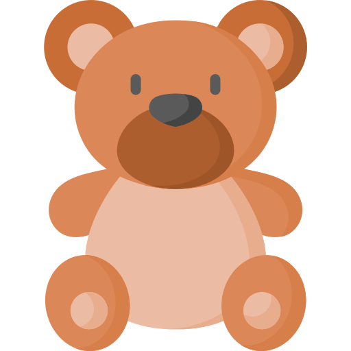 oso de peluche icono gratis