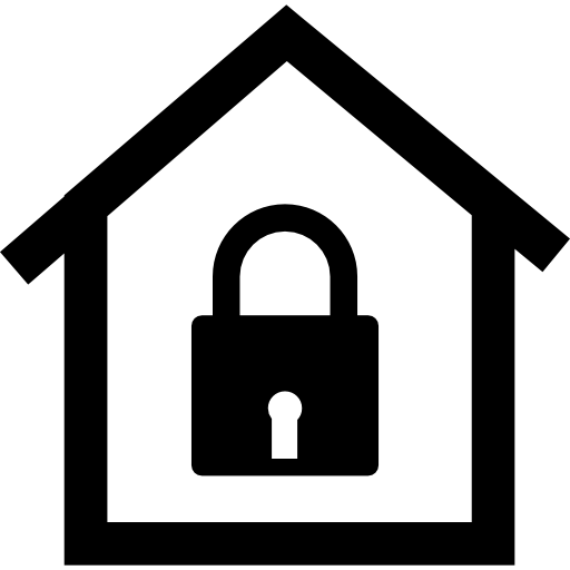 Home lock - Free security icons