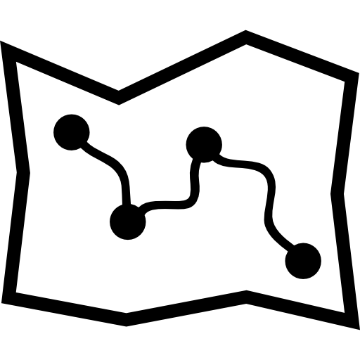 Map route free icon