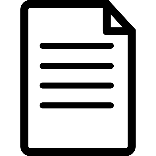 document icon flat