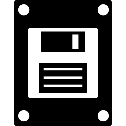 unidad de disquete icono gratis