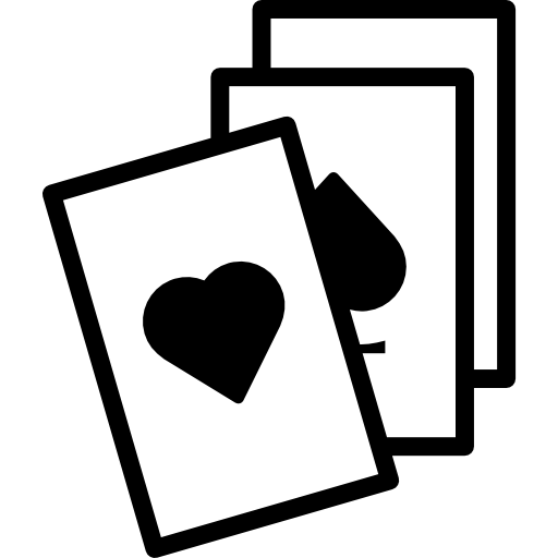 Jogo de cartas - ícones de entretenimento grátis