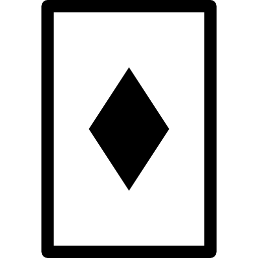 diamanten spielkarte kostenlos Icon