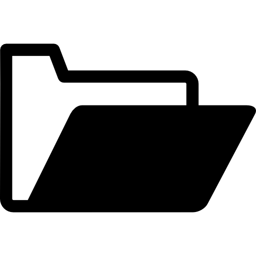 folder icon black