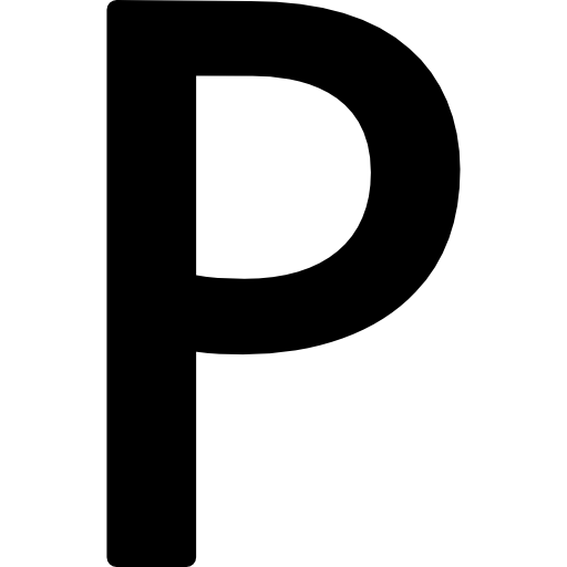 Botswana pula currency sign icon