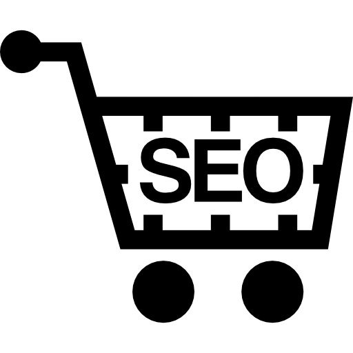 carrito de la compra seo icono gratis