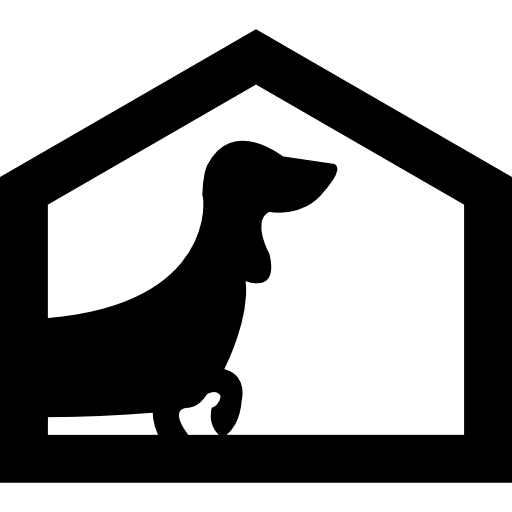 dog house silhouette