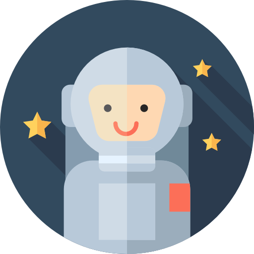 astronauta icono gratis