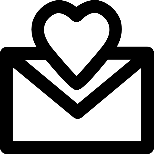 Love letter - Free communications icons