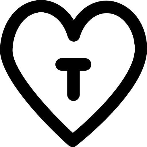 Heart Vector Market Bold Rounded icon