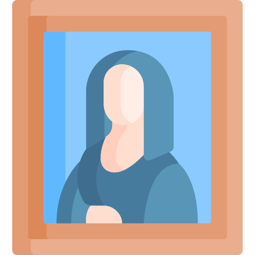 mona lisa icono gratis