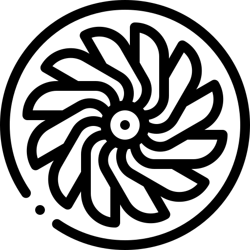 Turbine free icon