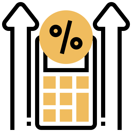 taux Icône gratuit taux Icône gratuit