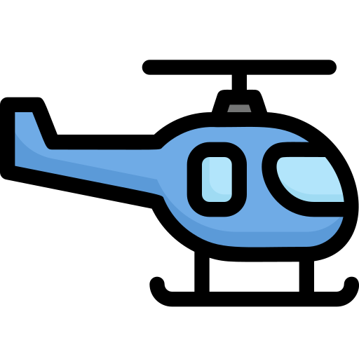 Helicopter - Free transport icons