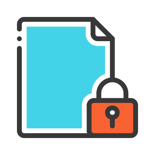 protección de datos icono gratis