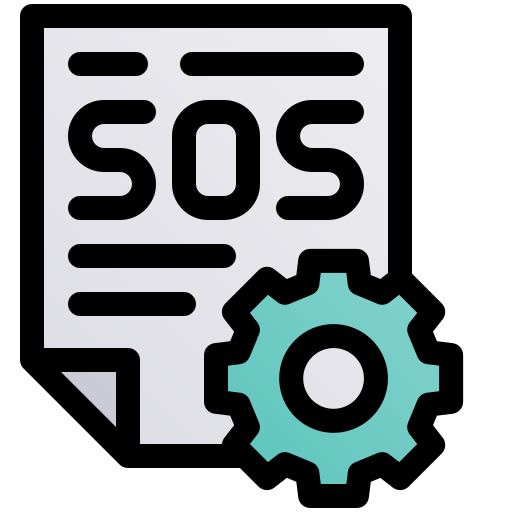 llamada de socorro icono gratis