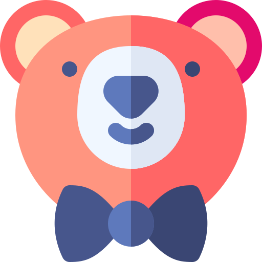 oso de peluche icono gratis