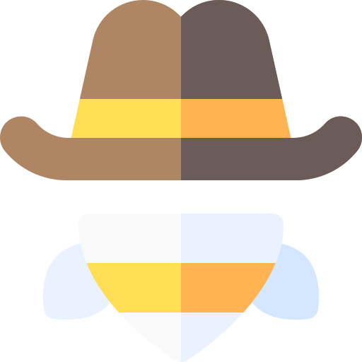 sombrero de vaquero icono gratis