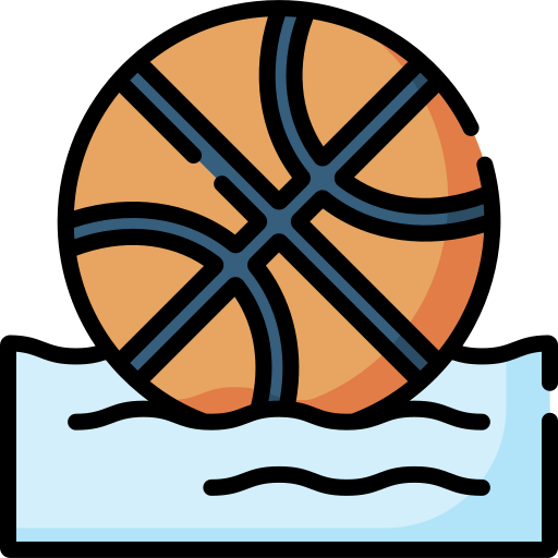 baloncesto acuático icono gratis