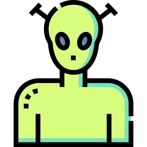 extraterrestre icono gratis