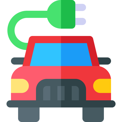 Electric car - Free transportation icons