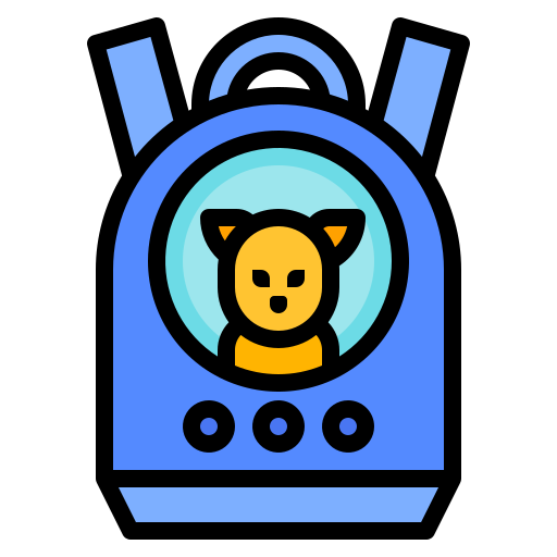 Pet supplies Free transport icons