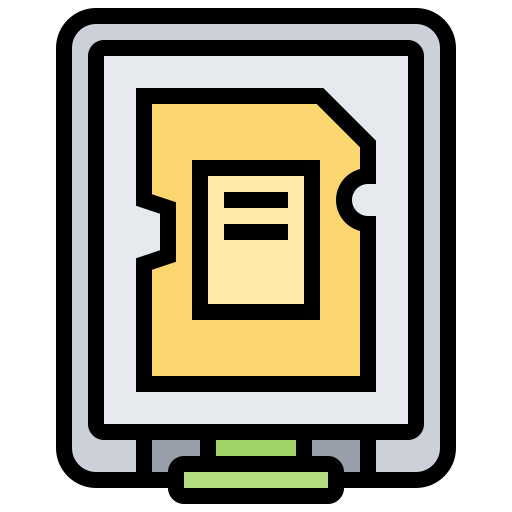 Memory card - Free electronics icons