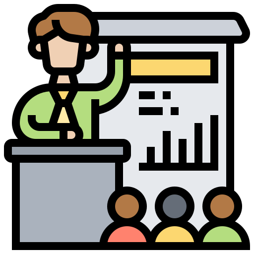 conferencia icono gratis