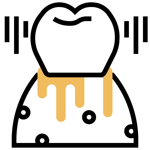 gingivite Icône gratuit