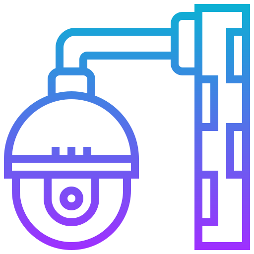cámara de seguridad icono gratis