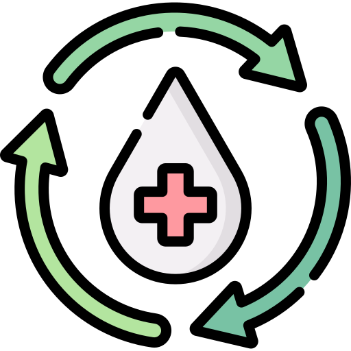 eau purifiée Icône gratuit